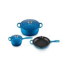 Le Creuset Online Signature Enameled Cast Iron 5-Piece lec27ware Set - Signature Enameled Cast Iron 5-Piece lec27ware Set - Image 16