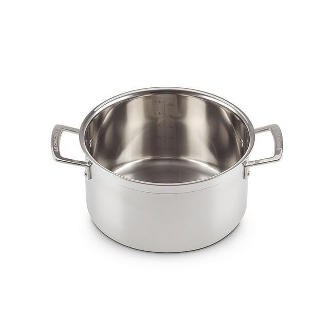 Le Creuset Online Classic Stainless Steel Stockpot - Classic Stainless Steel Stockpot - Image 3