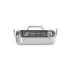 Le Creuset Online Stainless Steel Roasting Pan with Non-stick Rack - Stainless Steel Roasting Pan with Non-stick Rack - Image 8