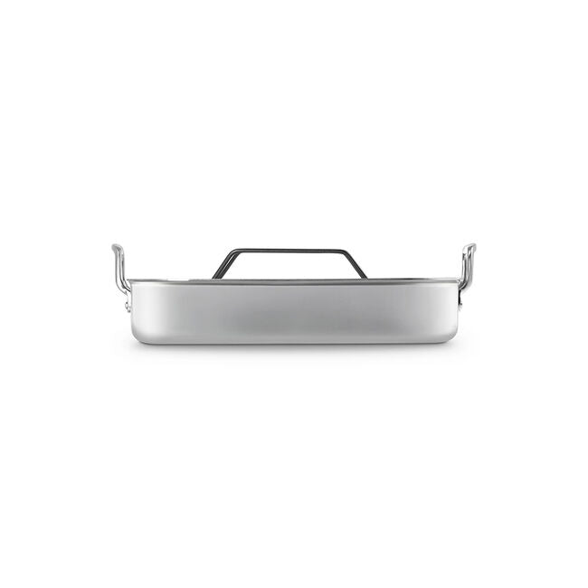 Le Creuset Online Stainless Steel Roasting Pan with Non-stick Rack - Stainless Steel Roasting Pan with Non-stick Rack - Image 4