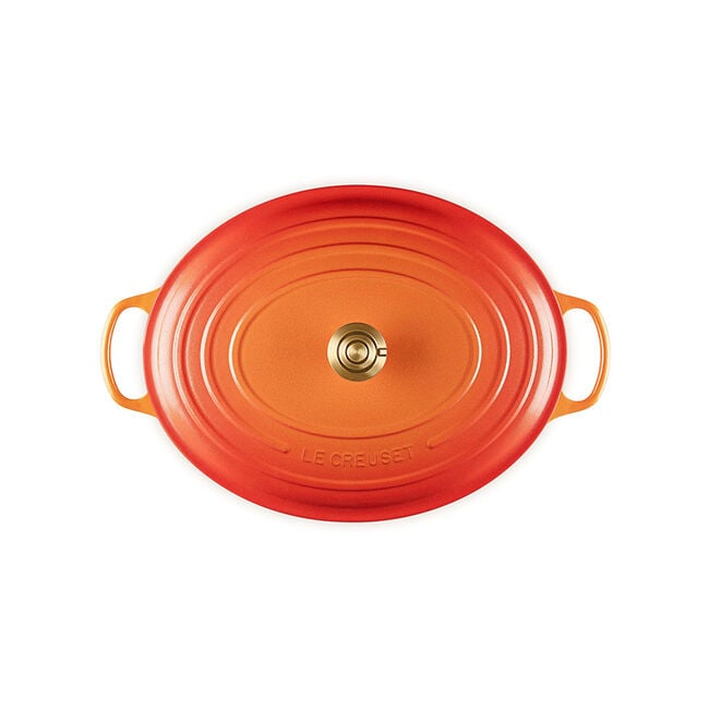 Le Creuset Online Signature Oval Dutch Oven with Crucible Knob - Signature Oval Dutch Oven with Crucible Knob - Image 7