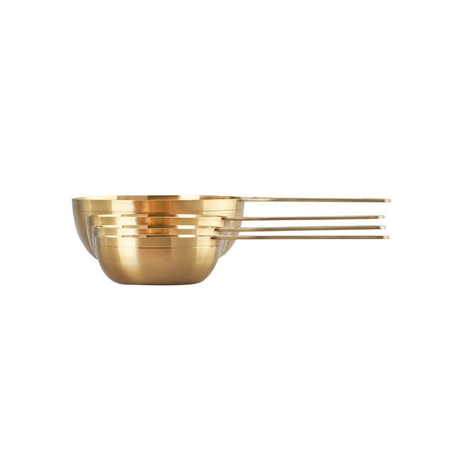 Le Creuset Online Gold 4-Piece Measuring Cup Set - Gold 4-Piece Measuring Cup Set - Image 5