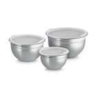 Le Creuset Online Stainless Steel Mixing Bowls with Lids, Set of 3 - Stainless Steel Mixing Bowls with Lids, Set of 3 - Image 10