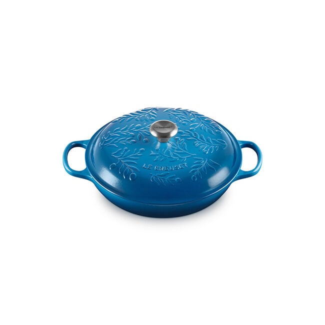 Le Creuset Online Olive Branch Collection Signature Braiser - Olive Branch Collection Signature Braiser - Image 5