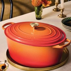 Alternative view of Le Creuset Online Signature Oval Dutch Oven with Crucible Knob - Signature Oval Dutch Oven with Crucible Knob
