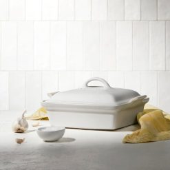 Le Creuset Online Heritage Shallow Square Casserole - Heritage Shallow Square Casserole