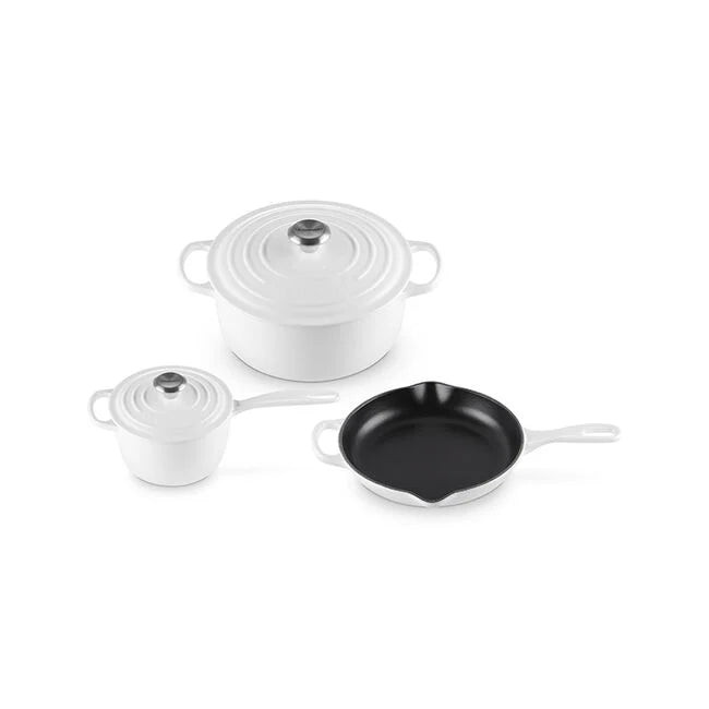 Le Creuset Online Signature Enameled Cast Iron 5-Piece lec27ware Set - Signature Enameled Cast Iron 5-Piece lec27ware Set - Image 13
