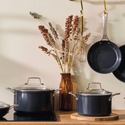 Alternative view of Le Creuset Online Essential Non-stick Ceramic Stockpot with Glass Lid - Essential Non-stick Ceramic Stockpot with Glass Lid