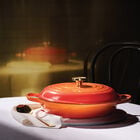 Le Creuset Online Signature Round Braiser with Crucible Knob - Signature Round Braiser with Crucible Knob - Image 17