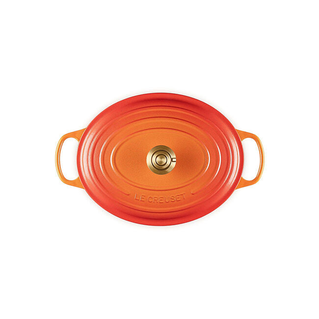 Le Creuset Online Signature Oval Dutch Oven with Crucible Knob - Signature Oval Dutch Oven with Crucible Knob - Image 5