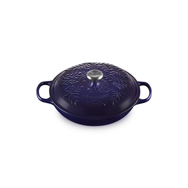 Le Creuset Online Olive Branch Collection Signature Braiser - Olive Branch Collection Signature Braiser - Image 4
