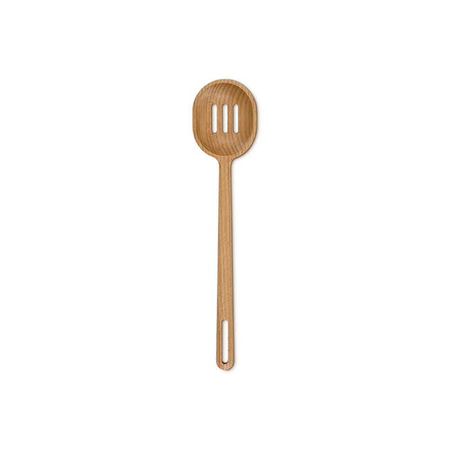 Le Creuset Online Signature Wood Slotted Spoon - Signature Wood Slotted Spoon - Image 10