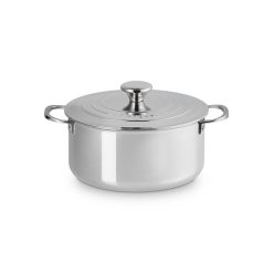 Alternative view of Le Creuset Online Signature Stainless Steel Braiser - Signature Stainless Steel Braiser