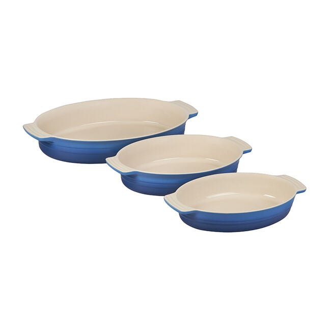 Le Creuset Online Classic 3-Piece Oval Baking Dish Set - Classic 3-Piece Oval Baking Dish Set - Image 4