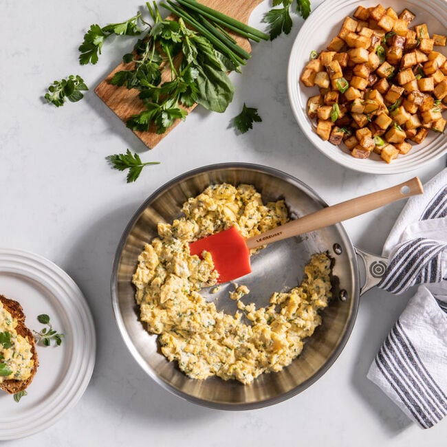 Le Creuset Online Signature Stainless Steel Fry Pan - Signature Stainless Steel Fry Pan - Image 3