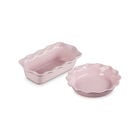 Le Creuset Online Heritage Pie Dish and Fluted Loaf Pan Set - Heritage Pie Dish and Fluted Loaf Pan Set - Image 12