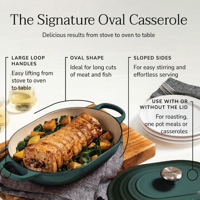 Le Creuset Online Signature Oval Casserole - Signature Oval Casserole - Image 59