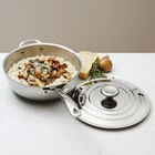Alternative view of Le Creuset Online Signature Stainless Steel Saucier Pan - Signature Stainless Steel Saucier Pan