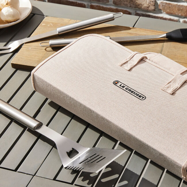 Le Creuset Online Outdoor 5-Piece Grilling Tools Set - Outdoor 5-Piece Grilling Tools Set - Image 5