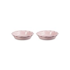 Alternative view of Le Creuset Online Heritage Fluted Pie Dish 2-Piece Set - Heritage Fluted Pie Dish 2-Piece Set