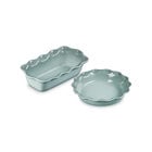 Le Creuset Online Heritage Pie Dish and Fluted Loaf Pan Set - Heritage Pie Dish and Fluted Loaf Pan Set - Image 14
