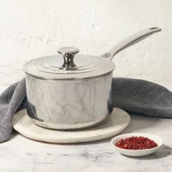 Le Creuset Online Signature Stainless Steel Saucepan - Signature Stainless Steel Saucepan