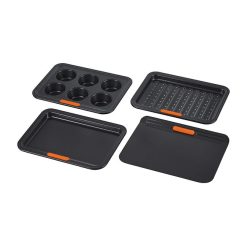 Alternative view of Le Creuset Online Non-stick Metal Bakeware 4-Piece Toaster Oven Set - Non-stick Metal Bakeware 4-Piece Toaster Oven Set