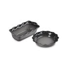 Le Creuset Online Heritage Pie Dish and Fluted Loaf Pan Set - Heritage Pie Dish and Fluted Loaf Pan Set - Image 10
