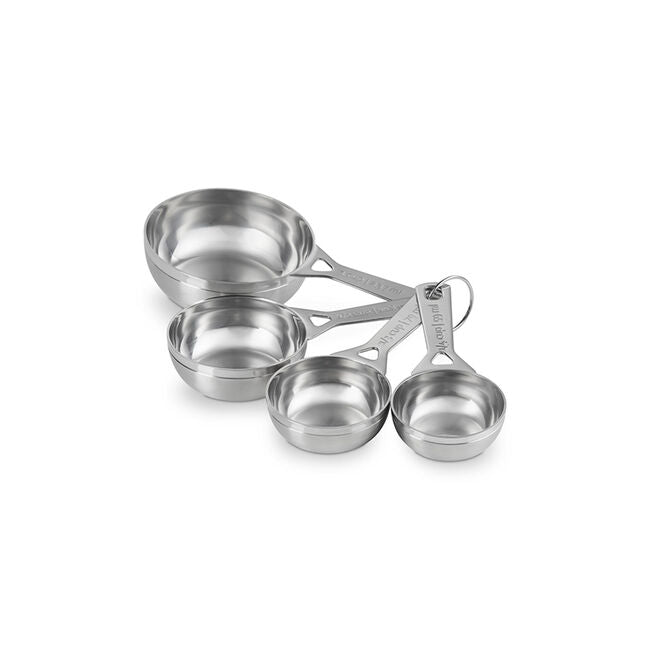 Le Creuset Online Stainless Steel Measuring Cups - Stainless Steel Measuring Cups - Image 3