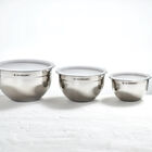 Le Creuset Online Stainless Steel Mixing Bowls with Lids, Set of 3 - Stainless Steel Mixing Bowls with Lids, Set of 3 - Image 8