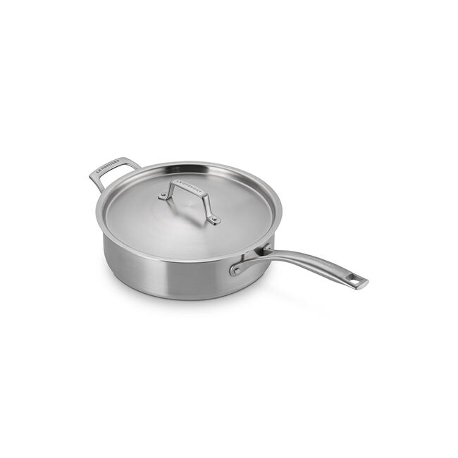 Le Creuset Online Essential Stainless Steel Saut?? Pan - Essential Stainless Steel Saut?? Pan - Image 7