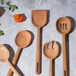 Alternative view of Le Creuset Online Signature Wood Scraper Spoon - Signature Wood Scraper Spoon