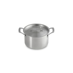 Alternative view of Le Creuset Online Essential Stainless Steel Deep Round Stockpot - Essential Stainless Steel Deep Round Stockpot