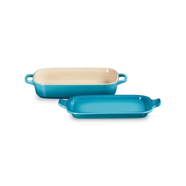 Le Creuset Online Rectangular Dish with Platter Lid - Rectangular Dish with Platter Lid - Image 13
