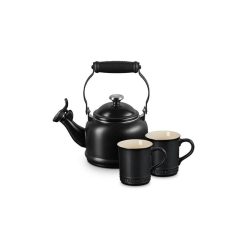 Alternative view of Le Creuset Online Demi Kettle and Mugs Set - Demi Kettle and Mugs Set