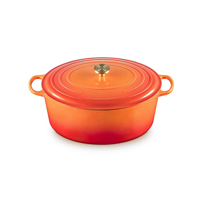 Le Creuset Online Signature Oval Dutch Oven with Crucible Knob - Signature Oval Dutch Oven with Crucible Knob - Image 6