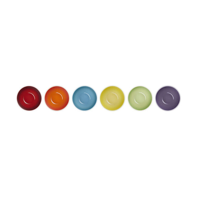 Le Creuset Online Vancouver Rainbow Snack Bowl, Set of 6 - Vancouver Rainbow Snack Bowl, Set of 6 - Image 4