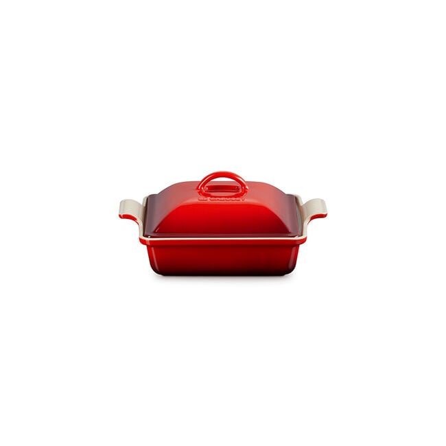 Le Creuset Online Heritage Shallow Square Casserole - Heritage Shallow Square Casserole - Image 3