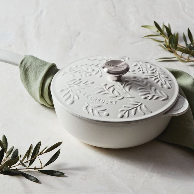 Le Creuset Online Olive Branch Collection Saucier - Olive Branch Collection Saucier - Image 7