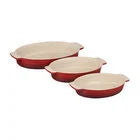 Alternative view of Le Creuset Online Classic 3-Piece Oval Baking Dish Set - Classic 3-Piece Oval Baking Dish Set