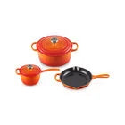 Le Creuset Online Signature Enameled Cast Iron 5-Piece lec27ware Set - Signature Enameled Cast Iron 5-Piece lec27ware Set - Image 26