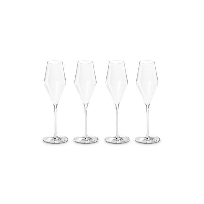 Le Creuset Online Champagne Flutes, Set of 4 - Champagne Flutes, Set of 4 - Image 3