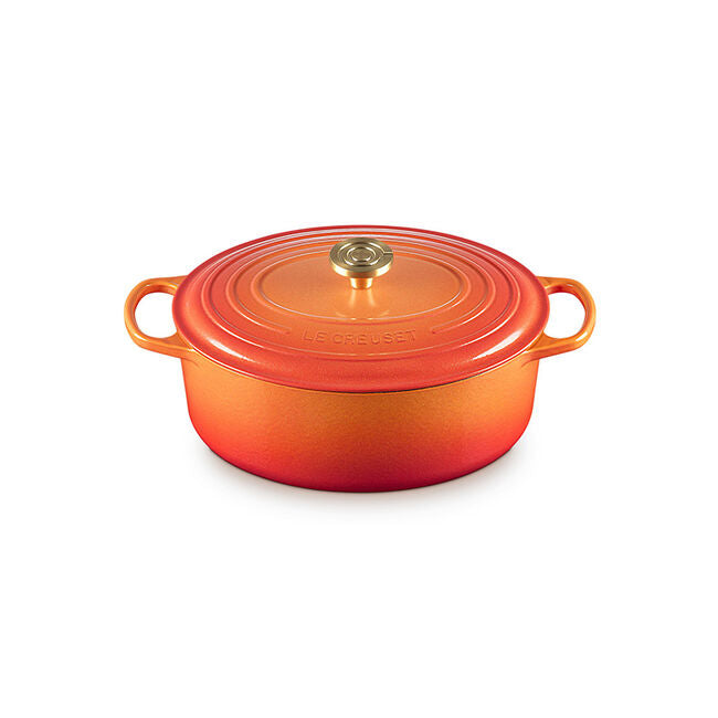 Le Creuset Online Signature Oval Dutch Oven with Crucible Knob - Signature Oval Dutch Oven with Crucible Knob - Image 4