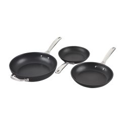 Alternative view of Le Creuset Online Toughened Non-stick PRO 3-Piece Fry Pan Set - Toughened Non-stick PRO 3-Piece Fry Pan Set
