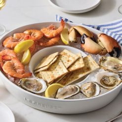 Alternative view of Le Creuset Online Signature Oval Chip & Dip Platter - Signature Oval Chip & Dip Platter