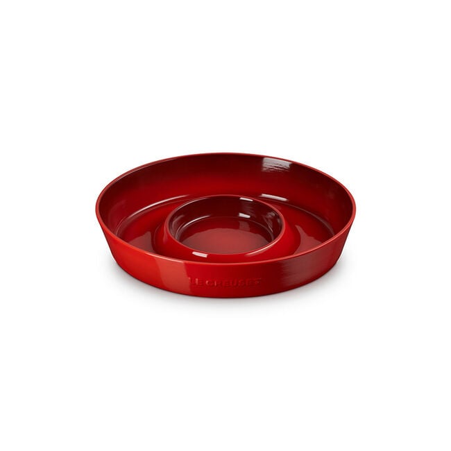 Le Creuset Online Signature Oval Chip & Dip Platter - Signature Oval Chip & Dip Platter - Image 6