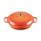 Le Creuset Online Signature Round Braiser with Crucible Knob - Signature Round Braiser with Crucible Knob - Image 13