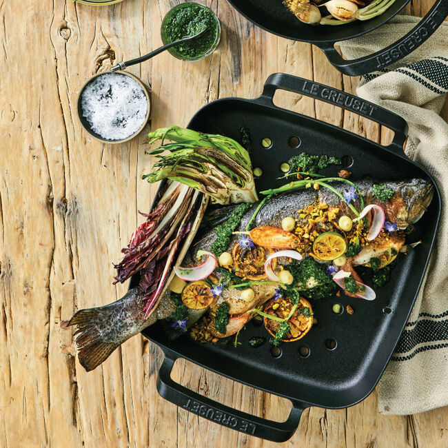 Le Creuset Online Alpine Outdoor Collection Square Grill Basket - Alpine Outdoor Collection Square Grill Basket - Image 16