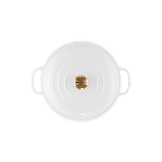 Le Creuset Online Signature Braiser with Gold Knob - Signature Braiser with Gold Knob - Image 4