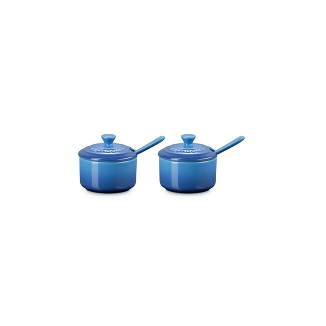 Le Creuset Online Condiment Pot with Spoon, Set of 2 - Condiment Pot with Spoon, Set of 2 - Image 9